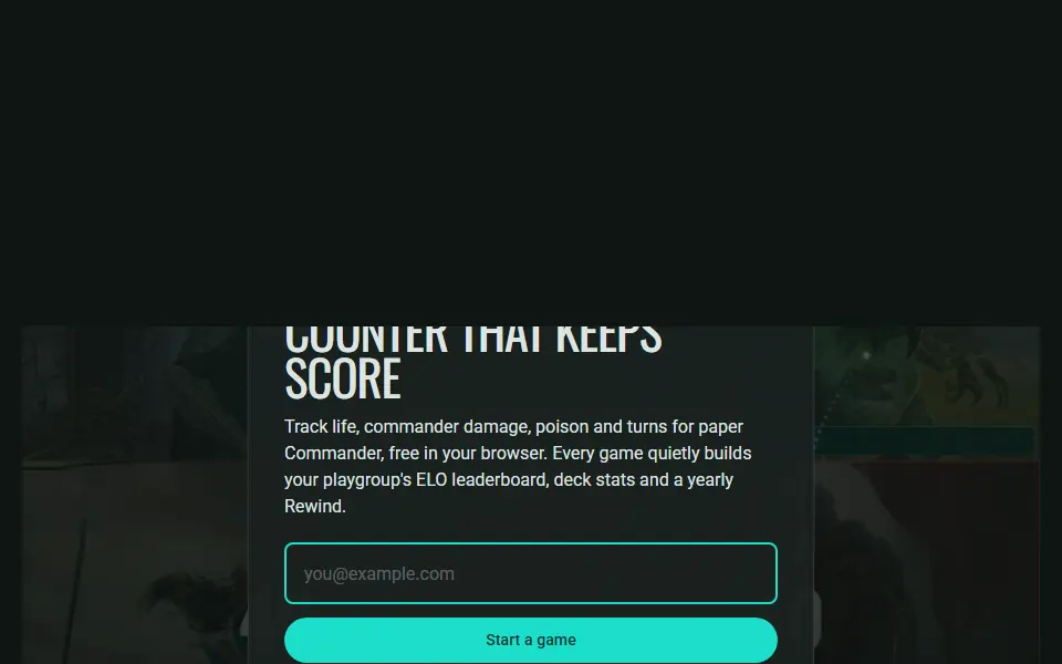 Playgroup Tracker interface screenshot